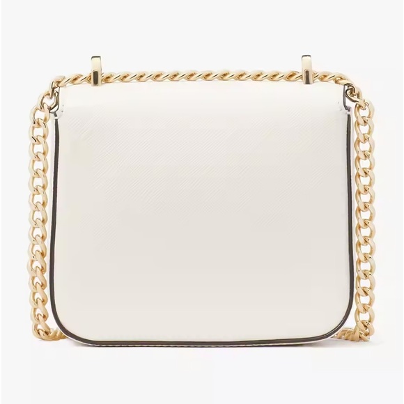 NWT-Kate Spade-SET-Heart❤️Hardware-Micro Flap Crossbody &❤️Keyfob/Bag Charm-$378 - Picture 11 of 16